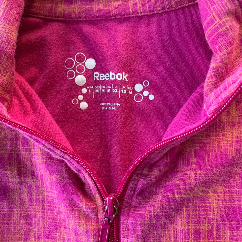 Women’s Reebok half zip medium - Picture 4 of 5